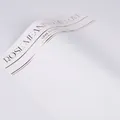 Elegante carta da imballaggio per fiori in pellicola perlata con stampa oro rosa - Stile Rosa A (Oro Rosa e Bianco) / 10 Fogli (45x30cm)