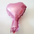 Heart-shaped pink aluminum foil balloon decoration for wedding party and birthday celebration - Pink