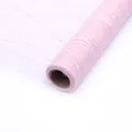 Pink wavy cloud mesh roll for elegant flower bouquet wrapping and packaging - Lightning Mesh - Korean Pink *See Details