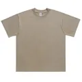 Camiseta unisex de algodón pesado de 300g con cuello redondo holgado en color caqui - S / Tops / Caqui