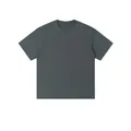 Camiseta hombre gris carbón, hombros caídos, 300G algodón peinado, corte relajado Western. - S / Tops / Gris oscuro
