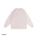 Vintage gewaschenes apricotfarbenes Oversized-Sweatshirt mit Rundhalsausschnitt für Herren - S / Oberteile / Aprikose