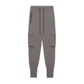 Premium men's gray cargo sports joggers with multi-pocket design and drawstring - S / Bottoms / Space Gray