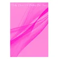 Pink minimalist floral wrapping paper featuring elegant abstract wavy patterns for gifts - 10 Sheets Set / Love Silk