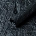 Professional black waterproof wrinkled floral wrapping paper with stone texture - Ink Wash / 90g 50*53cm (5 Sheets/Pack)