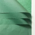 Papier de soie ciré imperméable vert foncé de qualité pour l'emballage de bouquets floraux - Papier de Soie Vert Foncé