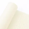 Eco-friendly creamy white honeycomb paper roll for gift and floral flower wrapping - Roll Waterproof Style / 50cm*10Y / Light Yellow