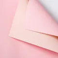 Korean double-sided flower wrapping paper in pink and peach colors for florists - Blush Pink + Light Pink