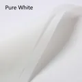Premium pure white Korean floral wrapping paper with elegant semi-translucent matte finish - 20 Pieces/Pack (57cmx57cm) / Pure White