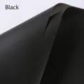 Papier d'emballage floral noir mat imperméable de haute qualité avec texture élégante - Papier Han Su / 55*53cm (20 Feuilles/Paquet) / Noir