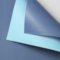 Double-sided waterproof flower wrapping paper in navy and light blue shades for florists - Navy Blue + Royal Blue