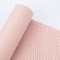 Professional pink honeycomb wrapping paper roll for flower bouquet and luxury gift packaging - In Roll / 50cm*10Y / Tea Pink Gradient