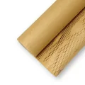Kraft honeycomb wrapping paper roll for floral and gift packaging liner decoration - Roll Waterproof Style / 50cm*10Y / Kraft Color