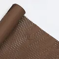 Eco-friendly brown honeycomb paper roll for protective gift and flower packaging - In Roll / 50cm*10Y / Latte Coffee