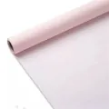 Solid light pink milk cotton flower wrapping paper for DIY floral bouquet lining - In Roll / 10 Yards (56cm Width) / Honey Pink