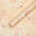 Carta da regalo vintage pittura a olio peonia per bouquet e confezioni regalo - Confezione da 15 Fogli (59x52cm) / Colori Autunnali