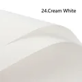 Waterproof Korean style flower wrapping paper for bouquets in elegant cream white color - Cream White