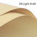 Waterproof light kraft brown floral wrapping paper variant number 09 for bouquets - Korean First Love Series / 20 Sheets/Pack (55*53cm) / Light Kraft
