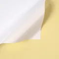 Papel de regalo floral impermeable bicolor de primera calidad en blanco y amarillo pálido - Azul Cielo Y Blanco / 20 Piezas/Paquete