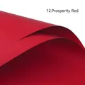 Rich red waterproof floral wrapping paper SKU 12 for professional flower bouquets - Rich Red