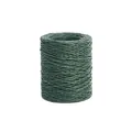Rollo de alambre floral verde oscuro para envolver ramos de flores de bricolaje DIY - 200m / Verde Oscuro