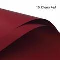 Premium cherry red waterproof floral wrapping paper for elegant bouquet arrangements - Cherry Red