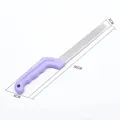 Coltello professionale per spugna fiori 36cm con manico ergonomico viola per fioristi - 36x6cm / Viola chiaro