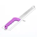 Coltello professionale 36cm taglia spugna per fiori con manico ergonomico viola per fioristi - 36x6cm / Viola scuro