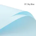 Sky blue waterproof floral wrapping paper for flower bouquet arrangements, SKU 07 - Sky Blue