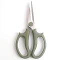 Forbici da fiorista multifunzionali con manici ergonomici verde salvia per fiori - Stile Floreale Professionale (504) / 19cm x 10cm / Verde militare