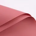 Waterproof dusty pink flower wrapping paper for bouquets and floral arrangements - Bean Paste Red