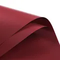 High-quality burgundy waterproof matte floral wrapping paper for professional bouquets - Matte Red