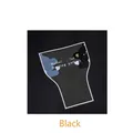 Minimalist black floral packaging bag with a cute bear pattern and 'Hello Darling' print - 30Pcs Pack / Black