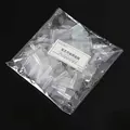 Transparent plastic floral fixing glue stickers for DIY snack bouquet arrangement accessories - Square Fixing Adhesive / 50 Pieces