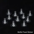 Set of 30 transparent floral foam stick holders for DIY bouquet floral arrangement - Round Fixing Sticker / 30Pcs Pack