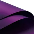 Premium purple waterproof Han Su flower wrapping paper for bouquets with matte texture - 55x53cm (20 Pieces/Pack) / Plum Burgundy