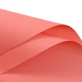 Peach coral waterproof flower wrapping paper with matte texture for bouquet - Watermelon Pink