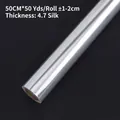 Transparent 50cm x 50 yards OPP cellophane wrapping roll for flowers and gift baskets - Roll 60cmx20 Yards 4.7 Silk