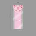 Pink butterfly single flower bouquet bag packaging with 17x52cm dimensions, 10 pieces pack - Deep Pink / 17x52cm 10 Pcs/Pack