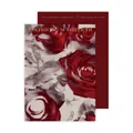 Papel de regalo para flores de rosa brumosa para ramos de flores románticos, Estilo B. - Estilo B / 35x49cm (10 Hojas/Paquete)