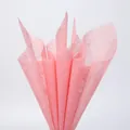 Hoogwaardig roze katoenpapier met textuur voor professionele boeketverpakking en voering - 15 Vellen / Watermeloen Roze
