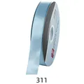 Rouleau de ruban de satin bleu clair uni 2,5 cm de large pour emballages de fleurs DIY - 2,5 cm*85 Yards / Bleu ciel