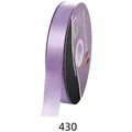 Ruban de satin violet lavande 2,5 cm pour bouquets et emballages cadeaux, code couleur 430 - 2,5 cm*85 Yards / Mauve Clair