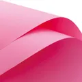 Premium waterproof matte pink flower wrapping paper for elegant bouquets and DIY crafts - Orchid