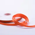 1.0cm vibrant orange satin ribbon for floral bouquet and baking gift wrapping - Size 90 / Emma Orange