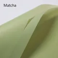 Matcha green waterproof matte floral wrapping paper with semi-transparent texture - 20 Pieces/Pack (57cmx57cm) / Matcha Green