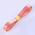 High-quality 1.0cm pink satin ribbon for floral gift wrapping and DIY crafts projects - Size 90 / Dusty Pink