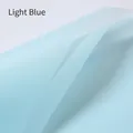 Premium light blue waterproof semi-transparent mist flower wrapping paper variant - 20 Pieces/Pack (57cmx57cm) / Light Blue