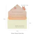 Envelope-shaped floral gift box for Valentine's Day DIY flower arrangement - Style A - Flower Envelope Box - Style A / 2 Pcs/Set