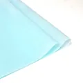 Light blue translucent waterproof tissue paper for bouquet wrapping and liners - 38 Sheets (50*70cm) / Light Blue